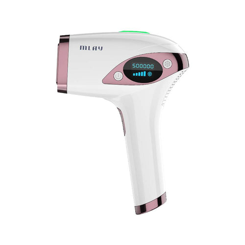 T4 جهاز ازالة الشعر بالليزر ملاى المطور بخاصية التبريد - اللون الوردي