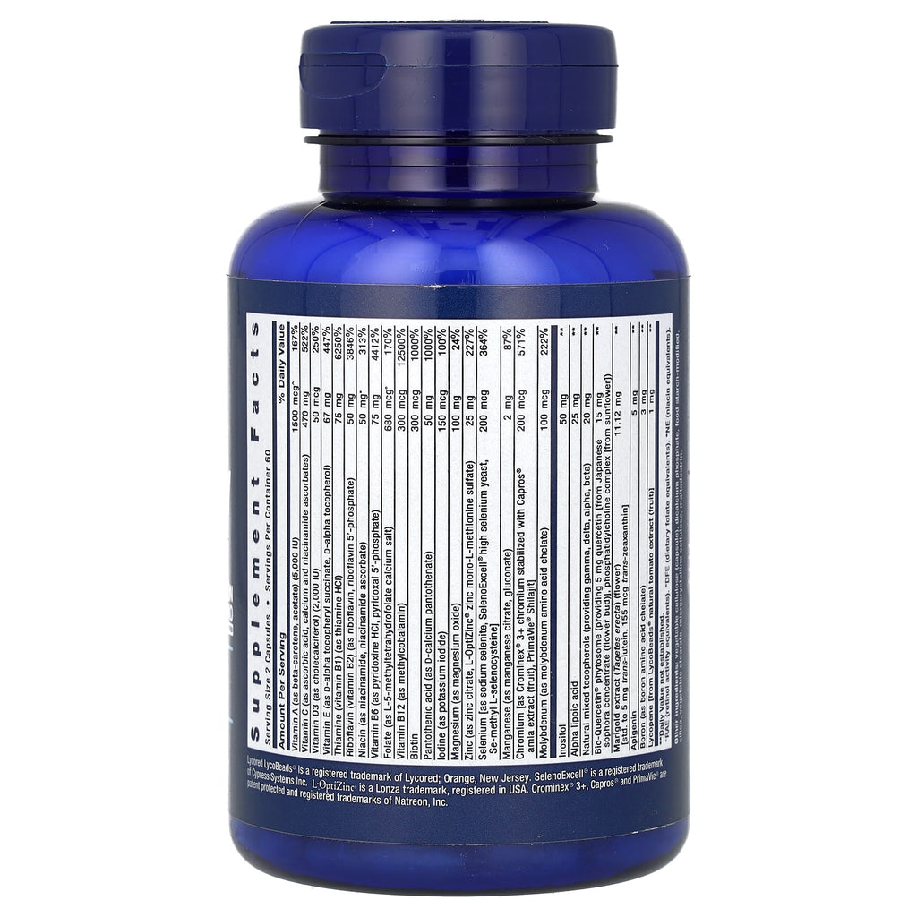 لايف تانشن، نباتي نباتي ثنائي في اليوم، 120 كبسولة